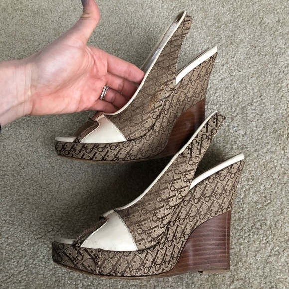 Dior Monogram Wedges - Picture 7 of 9